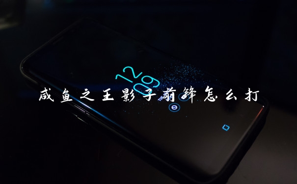 咸鱼之王影子前锋怎么打