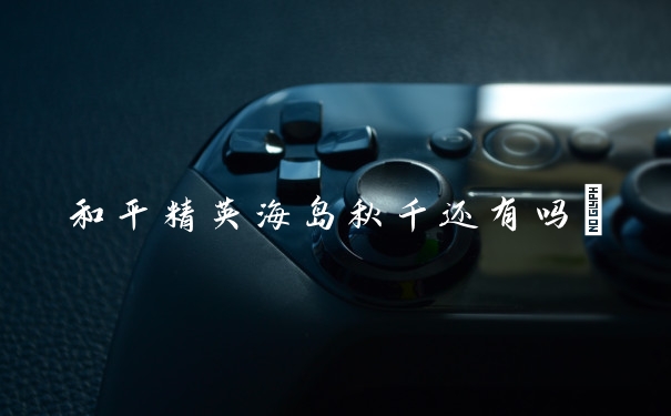 和平精英海岛秋千还有吗​