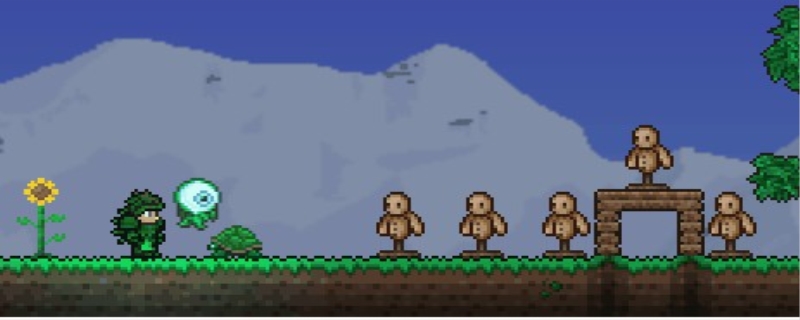 泰拉瑞亚假人怎么做