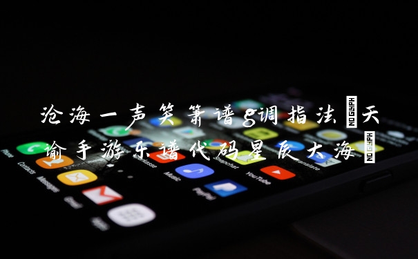 沧海一声笑箫谱g调指法(天谕手游乐谱代码星辰大海)