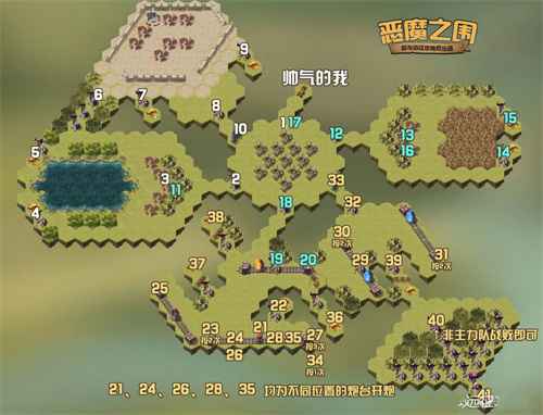 剑与远征恶魔之围攻略路线图 恶魔之围怎么过