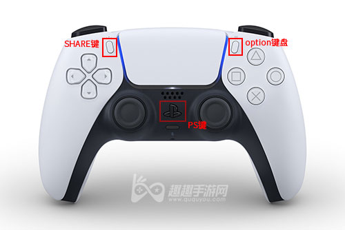 ps5手柄按键图解
