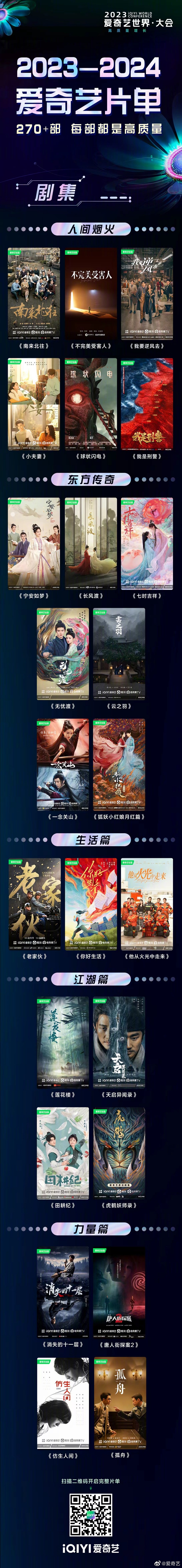爱奇艺2023大剧片单-爱奇艺2023年待播剧汇总