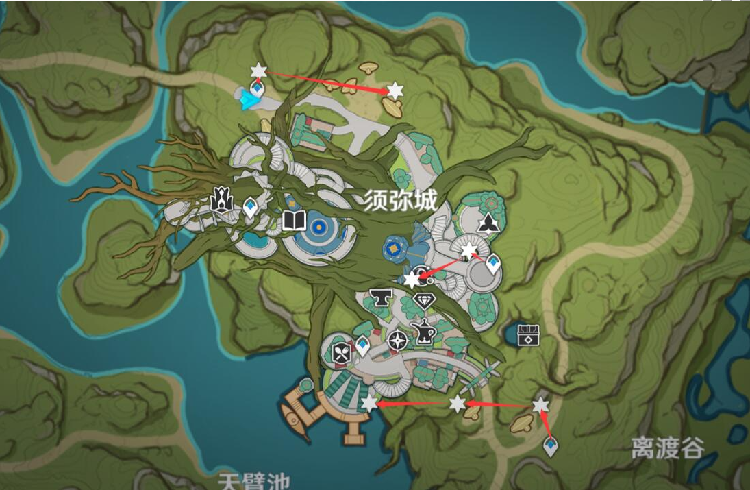 原神3.6帕蒂莎兰在哪-3.6帕蒂莎兰分布图