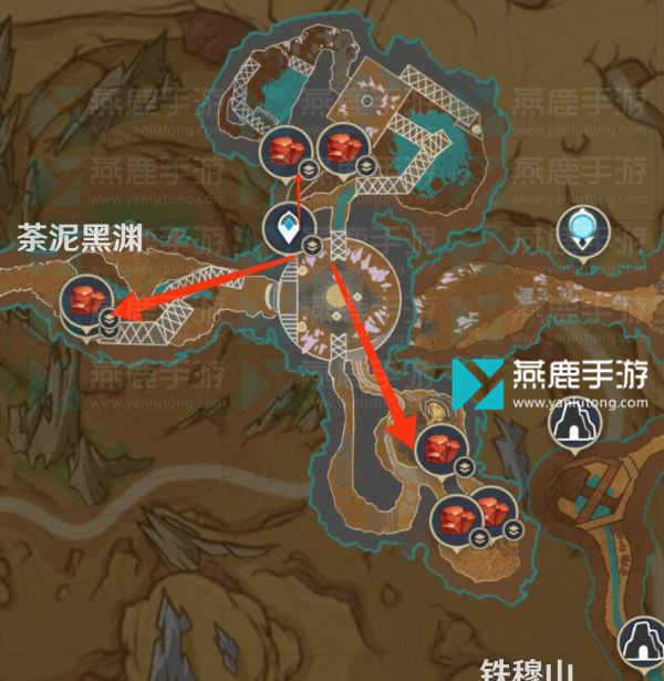万相石采集路线图-原神万相石采集点位置路线图汇总