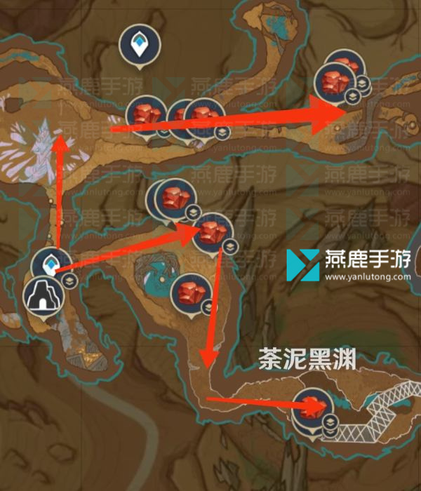 万相石采集路线图-原神万相石采集点位置路线图汇总