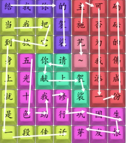 《汉字找茬王》黑熊精偷袈裟关卡攻略