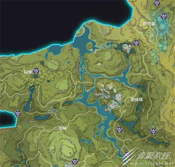 原神3.0须弥观景点在哪