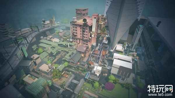 《无畏契约》霓虹町地图多大 瓦罗兰特国服双塔迷城地图攻略