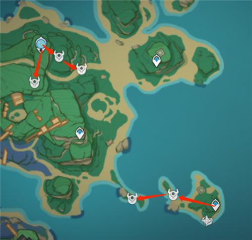 原神刀镡采集路线 2022名刀镡速刷路线图