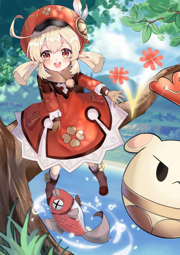 原神可莉高清壁纸-原神可莉壁纸手机高清大全