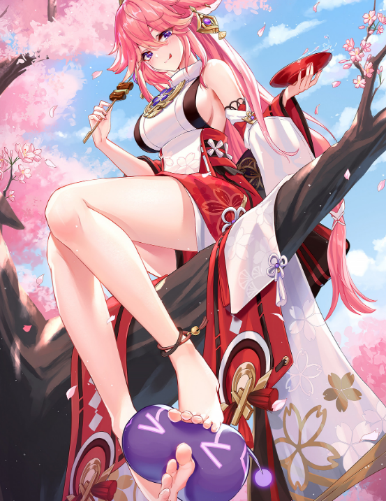 八重神子壁纸高清竖屏-原神八重神子超高清手机壁纸