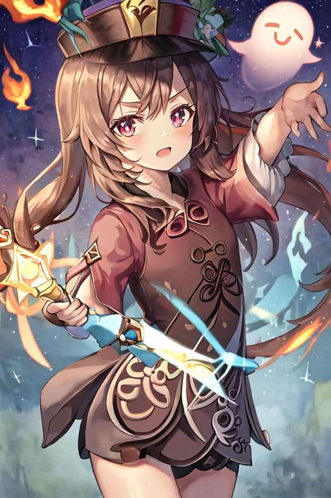 原神胡桃壁纸超清原图4k-胡桃绝美高清无水印手机壁纸分享