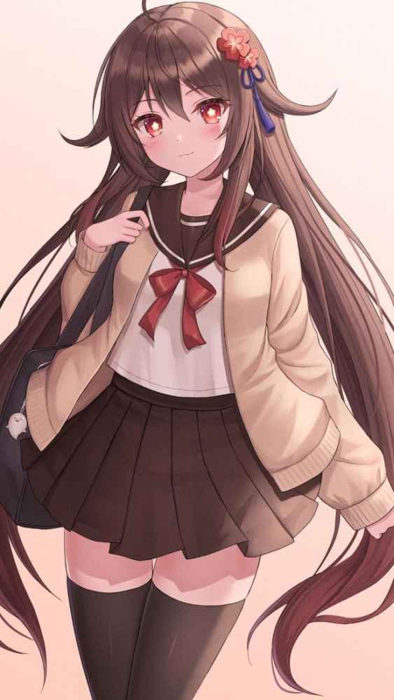 原神胡桃壁纸超清原图4k-胡桃绝美高清无水印手机壁纸分享