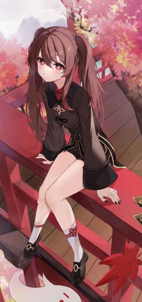 原神胡桃壁纸超清原图4k-胡桃绝美高清无水印手机壁纸分享