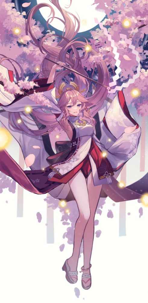 八重神子壁纸高清竖屏-原神八重神子超高清手机壁纸