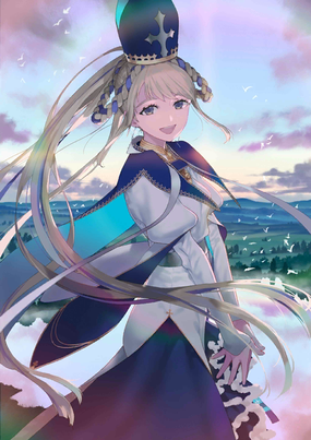 FGO女教皇琼安立绘宝具技能属性-FGO琼安从者图鉴