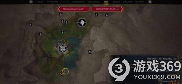 《霍格沃茨之遗》失落的星盘支线具体位置在哪?失落的星盘玩法