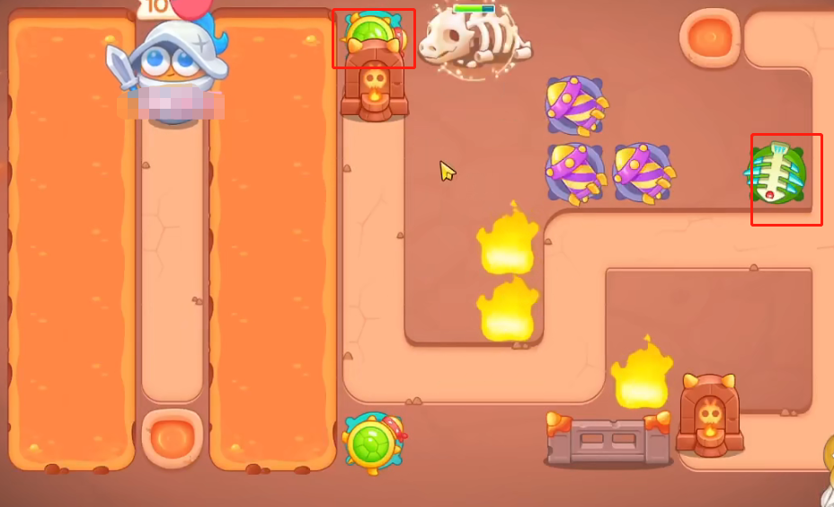 保卫萝卜4饿龙传说第44关怎么通关-饿龙传说第44关满星必看攻略