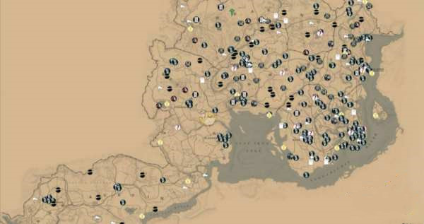 荒野大镖客2地图多大-全地图面积解析