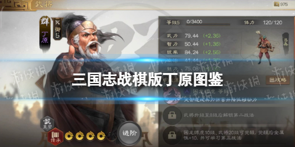 三国志战棋版丁原武将图鉴-丁原武属性战法搭配推荐