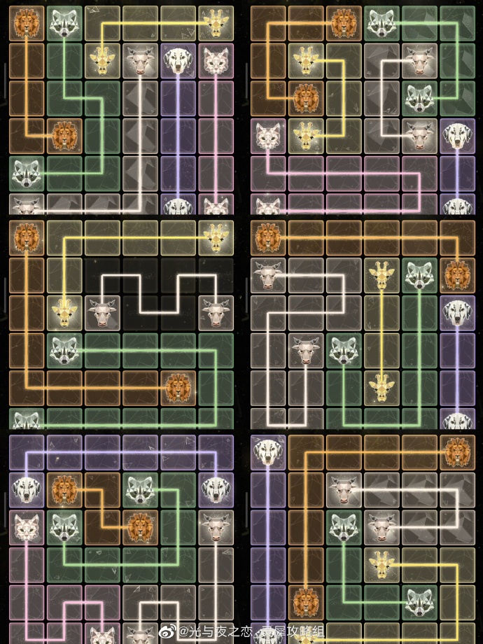 光与夜之恋绘心之镜寻色绘影全关卡攻略