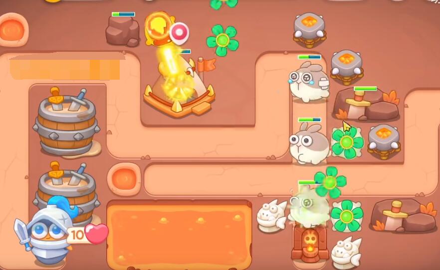 保卫萝卜4饿龙传说54关怎么通关-饿龙传说54通关攻略