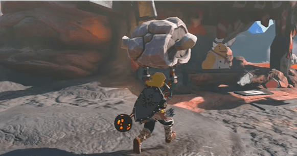 塞尔达传说王国之泪果然还是要里脊岩鼓咯挑战怎么做-挑战玩法攻略