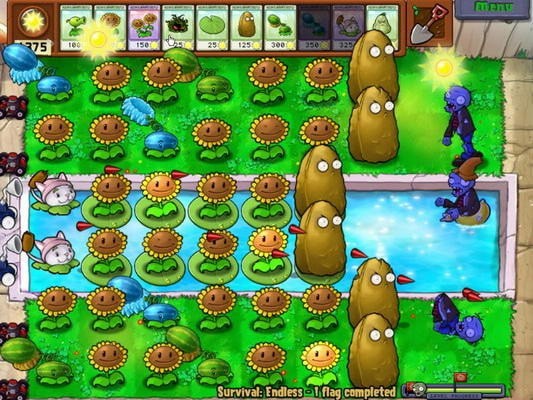 植物大战僵尸经典梯子8炮流怎么使用-植物大战僵尸经典梯子8炮流玩法攻略