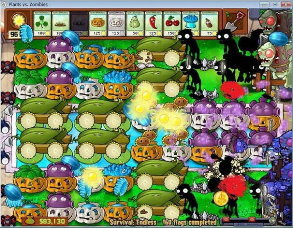 植物大战僵尸经典梯子8炮流怎么使用-植物大战僵尸经典梯子8炮流玩法攻略