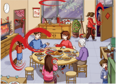 烧脑找茬除夕禁忌关卡步骤-烧脑找茬除夕禁忌找出除夕夜的12个禁忌位置汇总