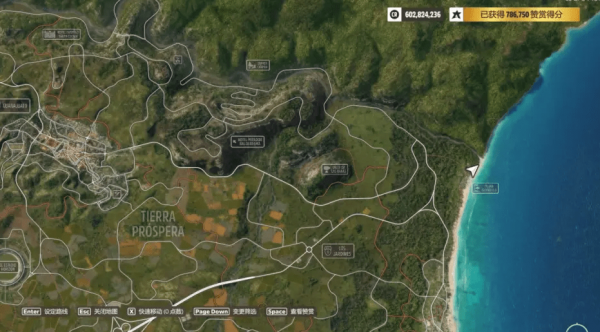 地平线5静谧海滩在哪-地平线5静谧海滩位置图解