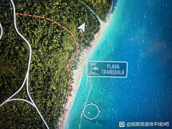 地平线5静谧海滩在哪-地平线5静谧海滩位置图解