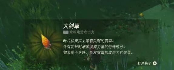 塞尔达传说王国之泪大剑草位置在哪-王国之泪大剑草获取位置汇总