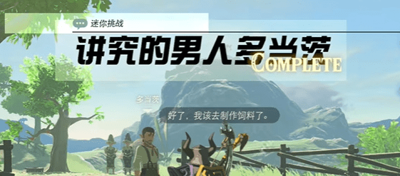 塞尔达传说王国之泪真正的哈特诺名产任务推荐