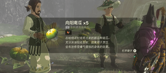 塞尔达传说王国之泪真正的哈特诺名产任务推荐