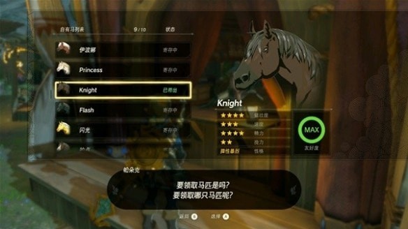 塞尔达传说王国之泪有几种特殊马匹-特殊马匹图鉴推荐