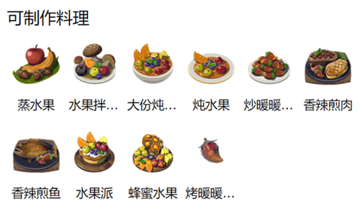 塞尔达传说王国之泪暖暖草果料理能做什么-塞尔达传说王国之泪暖暖草果食谱攻略
