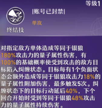 崩坏星穹铁道银狼突破材料介绍