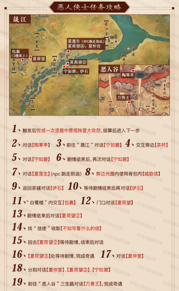 剑网3奇遇莫负初心怎么触发-剑网3莫负初心奇遇任务攻略