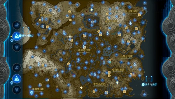 塞尔达传说王国之泪全神庙位置在哪-王国之泪全神庙位置地图推荐