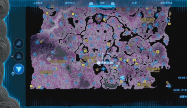 塞尔达传说王国之泪全神庙位置在哪-王国之泪全神庙位置地图推荐