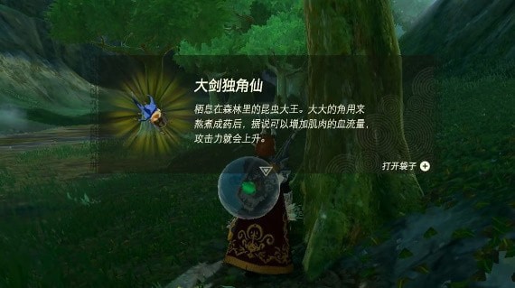 王国之泪独角仙在哪抓-塞尔达传说王国之泪大剑独角仙位置坐标攻略