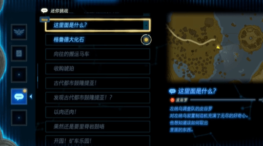 塞尔达王国之泪这里面是什么东西-迷你挑战这里面是什么攻略介绍