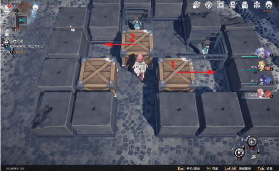 崩坏星穹铁道神秘的女孩推箱子任务怎么使用-任务图文攻略