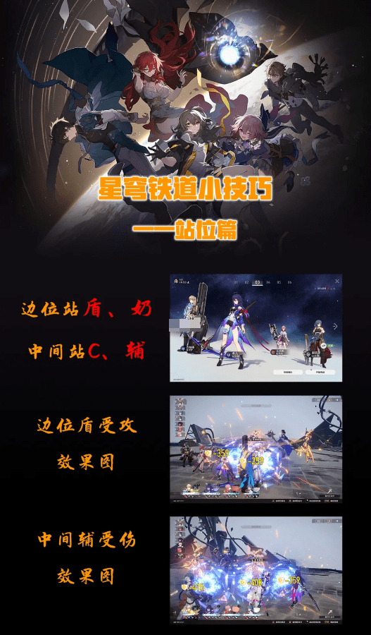 崩坏星穹铁道怎么站位-崩坏星穹铁道阵容站位攻略