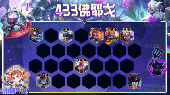 云顶之弈手游S8.5佛耶戈433阵容怎么组合最好,S8.5佛耶戈433战术图文详细通关攻略