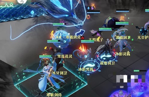 梦幻新诛仙4星寒霜剑灵阵容怎么打出来,4星寒霜剑灵阵容图文详细通关攻略