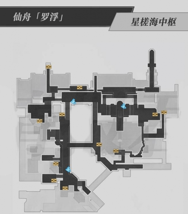 崩坏星穹铁道星槎海中枢宝箱在哪 星槎海中枢宝箱位置攻略
