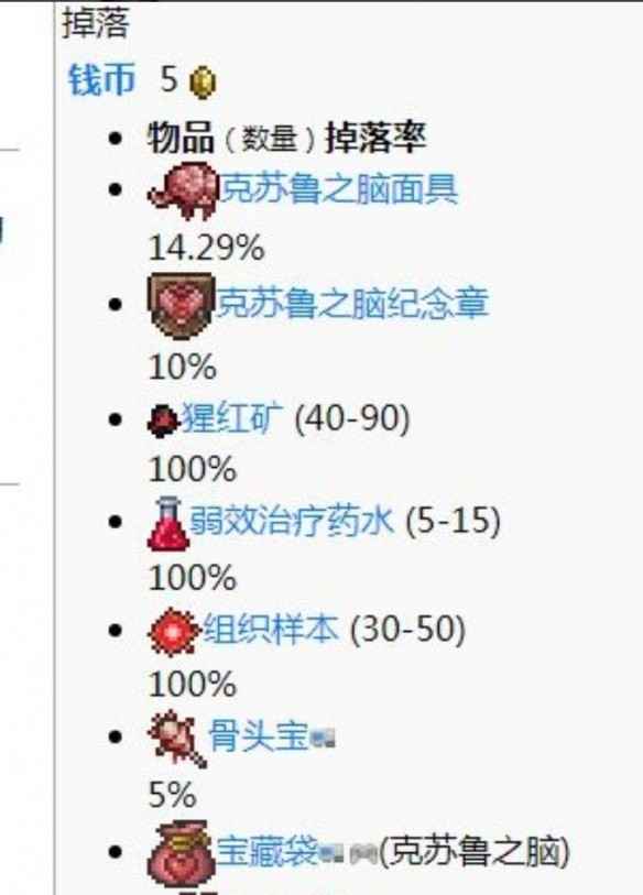 泰拉瑞亚组织实例合成表 泰拉瑞亚组织实例在哪里获得